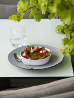 EQUINOXE FLACHER TELLER/BROTTELLER 16 cm Pfeffer