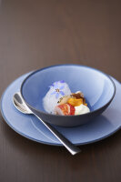 EQUINOXE SUPPENSCHÜSSEL/COUPTELLER 15CM Cirrusblau