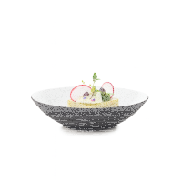 EQUINOXE SUPPENSCHÜSSEL/COUPTELLER 15CM Weiss Kumulus