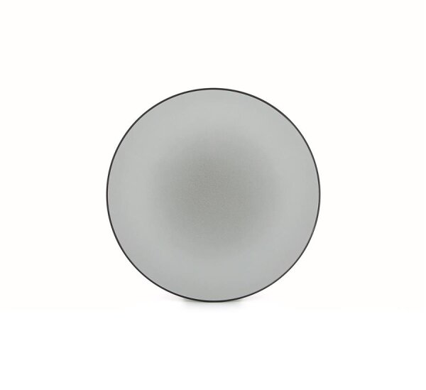 EQUINOXE FLACHER TELLER/DESSERTTELLER 21,5 cm Pfeffer
