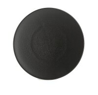 EQUINOXE FLACHER TELLER/DESSERTTELLER 21,5 cm Gusseisener optik