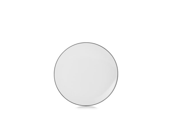 EQUINOXE FLACHER TELLER/DESSERTTELLER 21,5 cm Weiss Kumulus