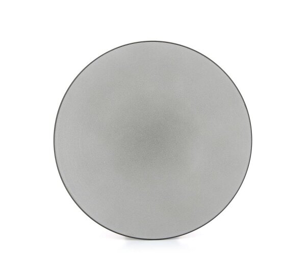 EQUINOXE FLACHER TELLER 24 cm Pfeffer