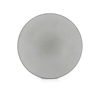 EQUINOXE FLACHER TELLER 24 cm Pfeffer