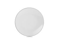 EQUINOXE FLACHER TELLER 26 cm Weiss Kumulus