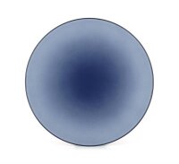 EQUINOXE FLACHER TELLER/PLATZTELLER 31,5 cm Cirrusblau