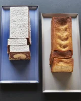 EQUINOXE RECHTECKIGE PLATTE/RECHTECKIGER TELLER 32,5 cm Gusseisener optik