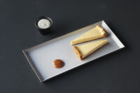 EQUINOXE RECHTECKIGE PLATTE/RECHTECKIGER TELLER 32,5 cm Pfeffer