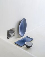 EQUINOXE RECHTECKIGE PLATTE/RECHTECKIGER TELLER 32,5 cm Cirrusblau