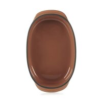 CARACTERE RECHTECKIGE Auflaufform 16  x 11 cm Zimt