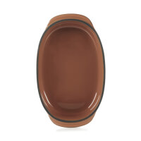 CARACTERE RECHTECKIGE Auflaufform 16  x 11 cm Zimt