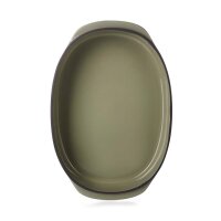 CARACTERE RECHTECKIGE Auflaufform 34 x 25 cm Kardamom REVOL