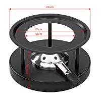 Rechaud Simple pulverbeschichtet