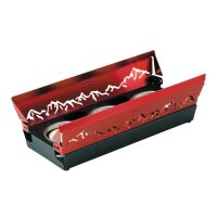 Raclette Set Mini Alpenglühen rot mit Schabern und...