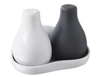 SALZ & PFEFFER AUF TABLETT 3 teilig Weiss + Matt...