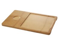 BAMBUS HOLZTABLETT 37 x 24 cm, 2 - fach unterteilt...