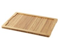 HOLZTABLETT 37,5 x 28 cm FÜR STEAKTELLER 33 x 24 cm...
