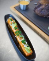 HOLZTABLETT 37,5 x 28 cm FÜR STEAKTELLER 33 x 24 cm Bambus