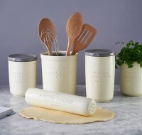 Utensilienbehälter 2in1 aus Steingut