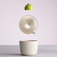 Zitruspresse/ Entsafter 3in1, 550 ml aus Steingut