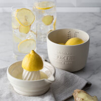 Zitruspresse/ Entsafter 3in1, 550 ml aus Steingut