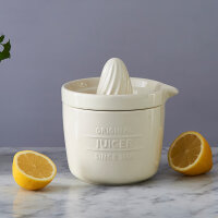 Zitruspresse/ Entsafter 3in1, 550 ml aus Steingut