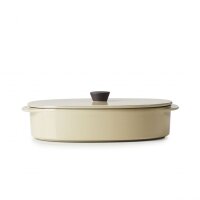 CARACTERE KASSEROLLE / AUFLAUFFORM MIT DECKEL 19  x 13 cm...