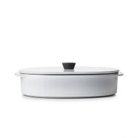 CARACTERE KASSEROLLE/ AUFLAUFFORM MIT DECKEL 19  x 13 cm...