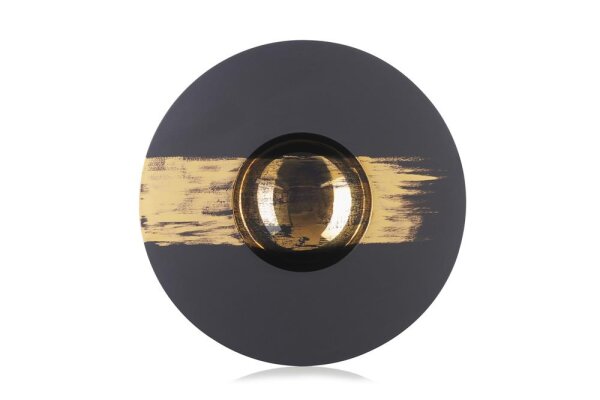 SPHERE KUGEL-TELLER Schwarz Real gold Tempo 2