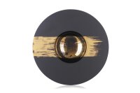SPHERE KUGEL-TELLER Schwarz Real gold Tempo 2