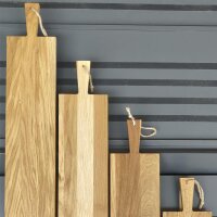Schneidbrett/ Servierbrett NORDIC EICHE - XL 100 cm x 17 cm