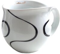 Luigi Colani Porzellan Kaffeebecher XXL Loop black