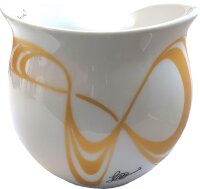 Luigi Colani Porzellan Kaffeebecher XXL Capriole gold