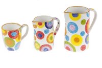 Krug 1,0 ltr. handbemalt „Circolo“