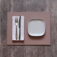 Platzset 40 x 30 cm Altrosa/Stein