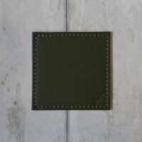 Untersetzer Olive/Elfenbein, 4er Set