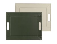 Wendetablett, Olive/Elfenbein, klein