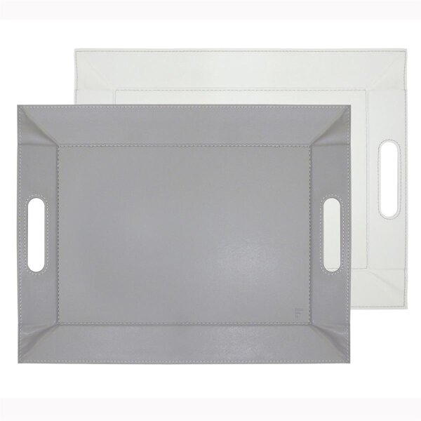 Wendetablett, Grau/Weiß, groß