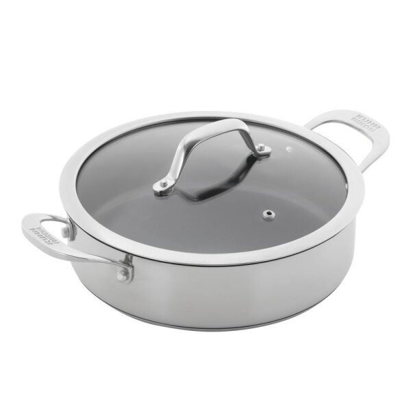 ALLROUND Servierpfanne antihaftbeschichtet inkl Deckel 5.0 L · Ø 28 cm Inox 18/10 Kuhn Rikon