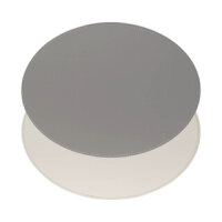 Platzset, Oval, Grau/Weiß 45 x 34cm