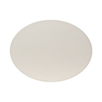 Platzset, Oval, Grau/Weiß 45 x 34cm