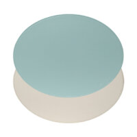 Platzset, Oval, Mint/Elfenbein 45 x 34cm