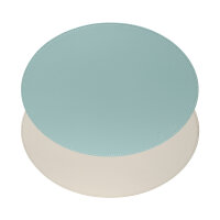 Platzset, Oval, Mint/Elfenbein 45 x 34cm