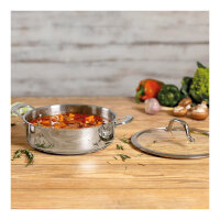 ALLROUND Servierpfanne unbeschichtet 3.0 L · Ø 24 cm