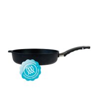 BAF GIGANT Newline Serie Schmorpfannen Ø 26 cm x 7.0 cm 2.9 l Glas Deckel Ø 26 cm Griff abnehmbar