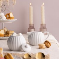 MILCH UND ZUCKER SET LUXE, WEISS