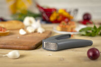 Knoblauchpresse Easy Clean grau