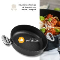 BAF GIGANT Newline Serie Servierpfannen Induktion Ø 24 cm x 7.5 cm 2.4 l-Ohne Glasdeckel