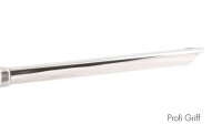 BAF Viereckgrillpfanne Gigant Newline Induktion 28 x 28 cm x 4.5 cm 2,2 l-Glas Deckel 28 x 28 cm-Griff abnehmbar