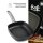 BAF Viereckgrillpfanne Gigant Newline 26 x 26 cm x 7 cm 2.9 l-Ohne Deckel-Griff abnehmbar
